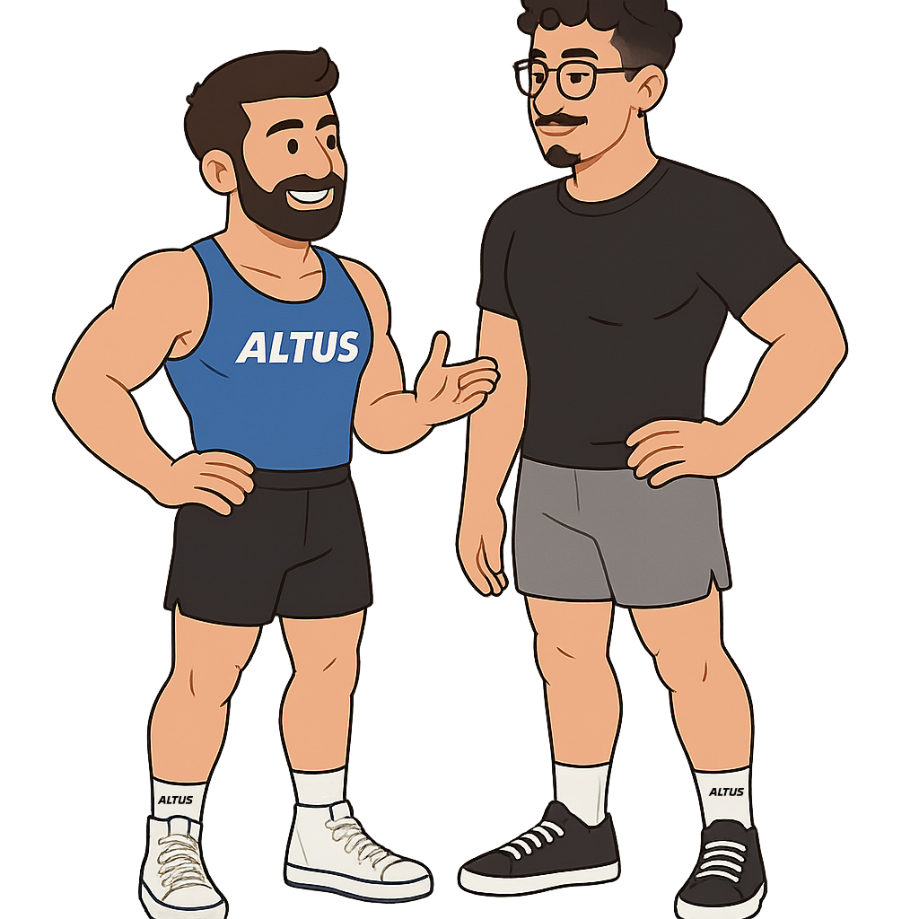 Andrei and Desmin - The Altus Team